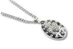 Miraculous Medal Pendant Stainless Steel
