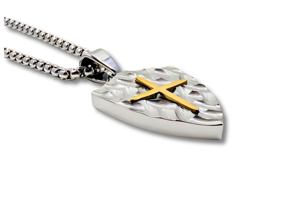 Shield of Faith Pendant Stainless Steel