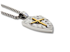 Shield of Faith Pendant Stainless Steel