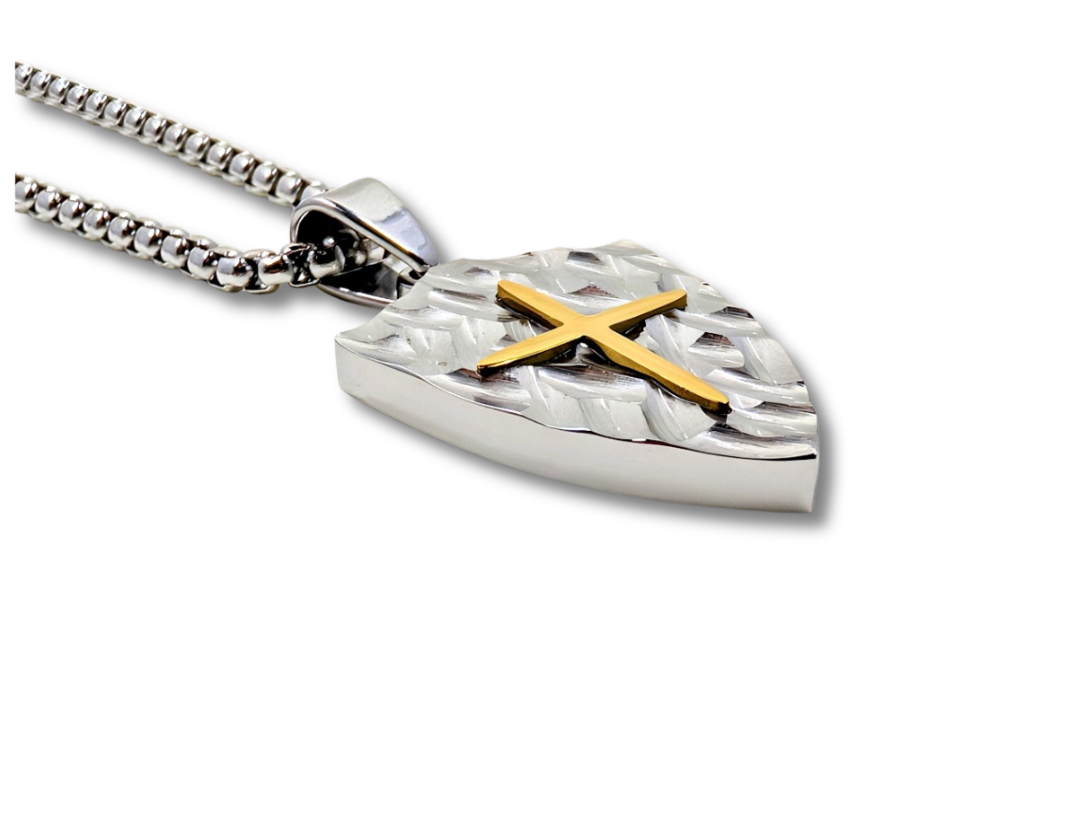 Shield of Faith Pendant Stainless Steel