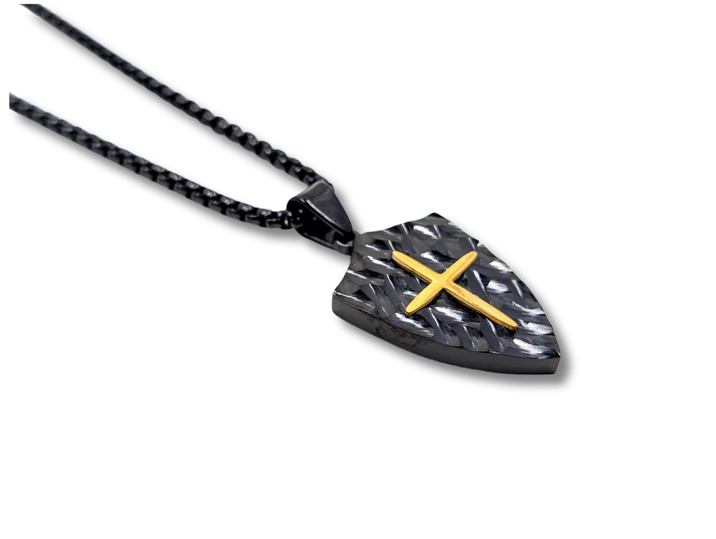 Shield of Faith Pendant Stainless Steel