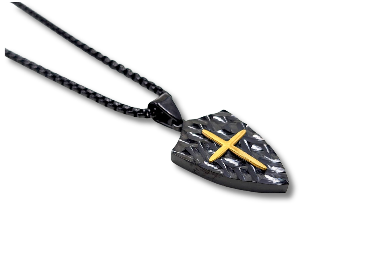 Shield of Faith Pendant Stainless Steel