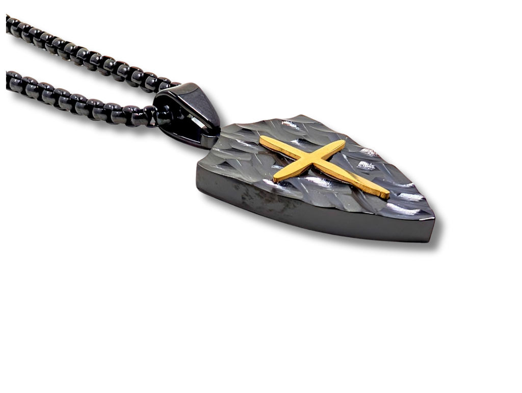 Shield of Faith Pendant Stainless Steel