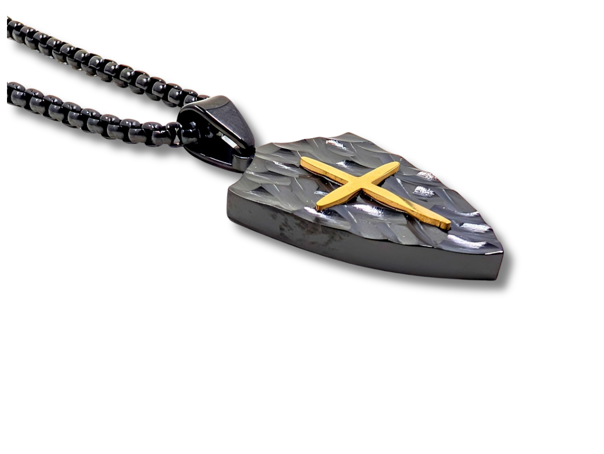 Shield of Faith Pendant Stainless Steel