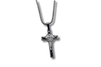 St. Benedict Crucifix Small Pendant Stainless Steel