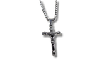 Crucifix Pendant Small Stainless Steel