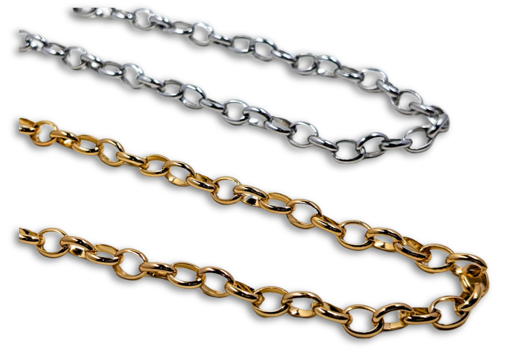 Rolo Chain 7mm Stainless Steel