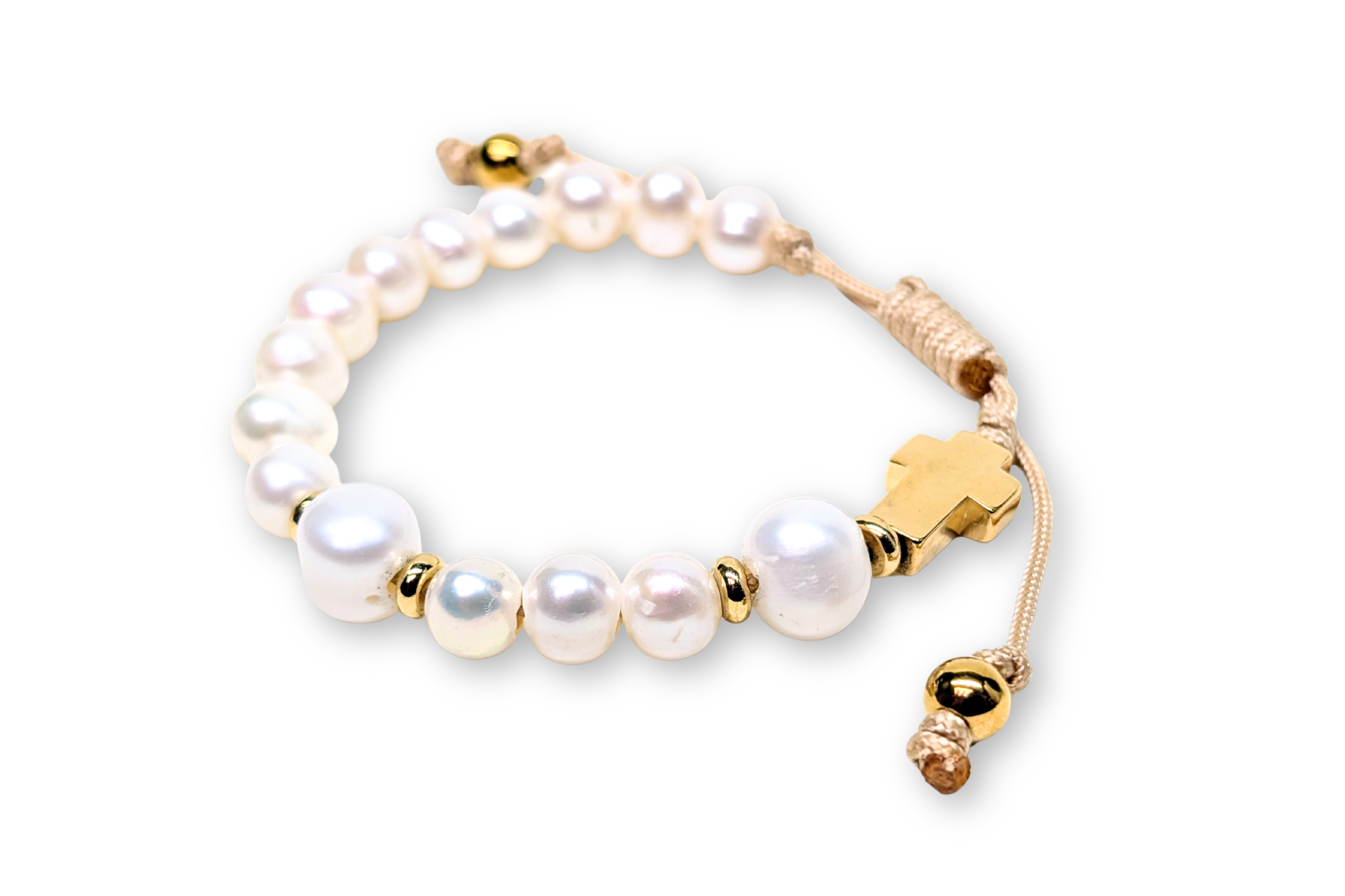 Resurrection Decade Paracord Rosary Bracelet