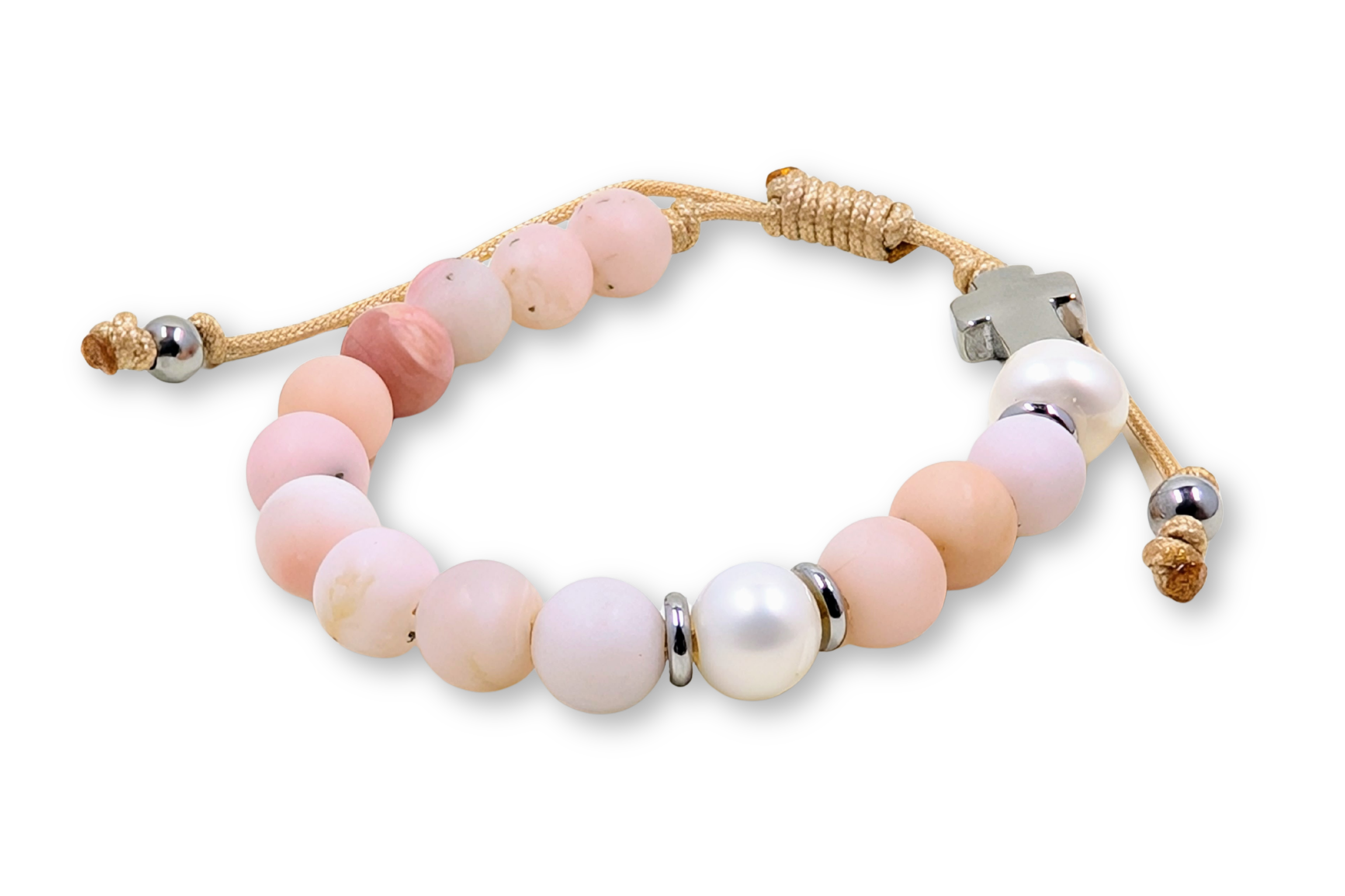 Rosa Mystica Decade Paracord Rosary Bracelet